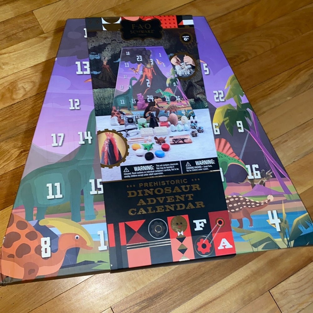 Prehistoric Dinosaurs Advent Calendar